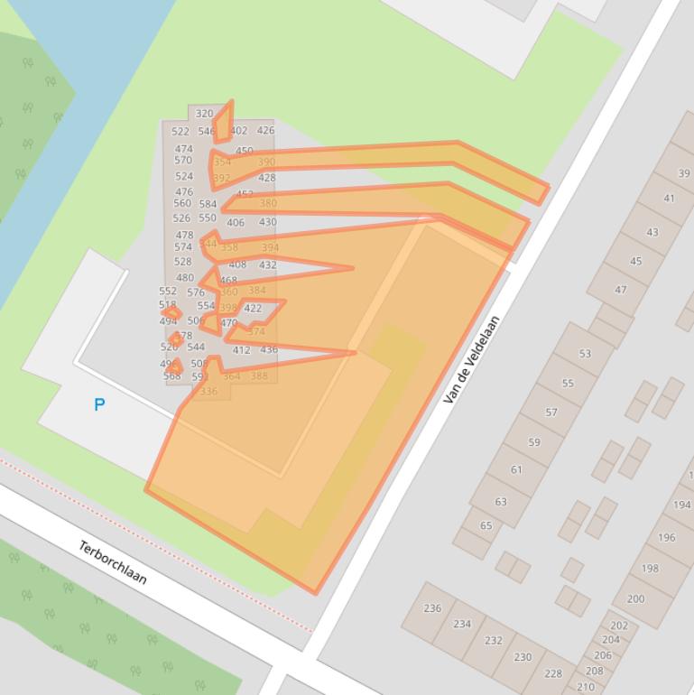 Kaart van postcodegebied 1816PL.