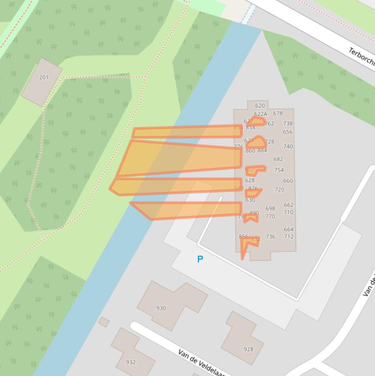 Kaart van postcodegebied 1816PW.