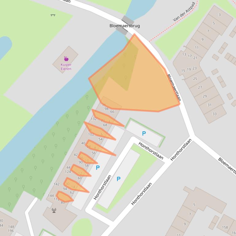 Kaart van postcodegebied 1816TB.