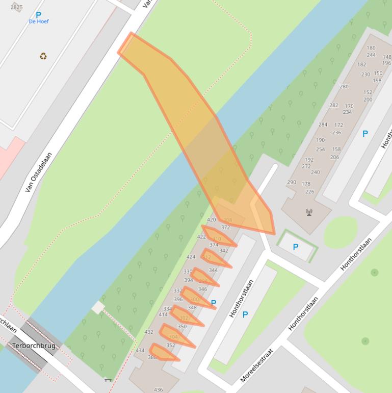 Kaart van postcodegebied 1816TL.