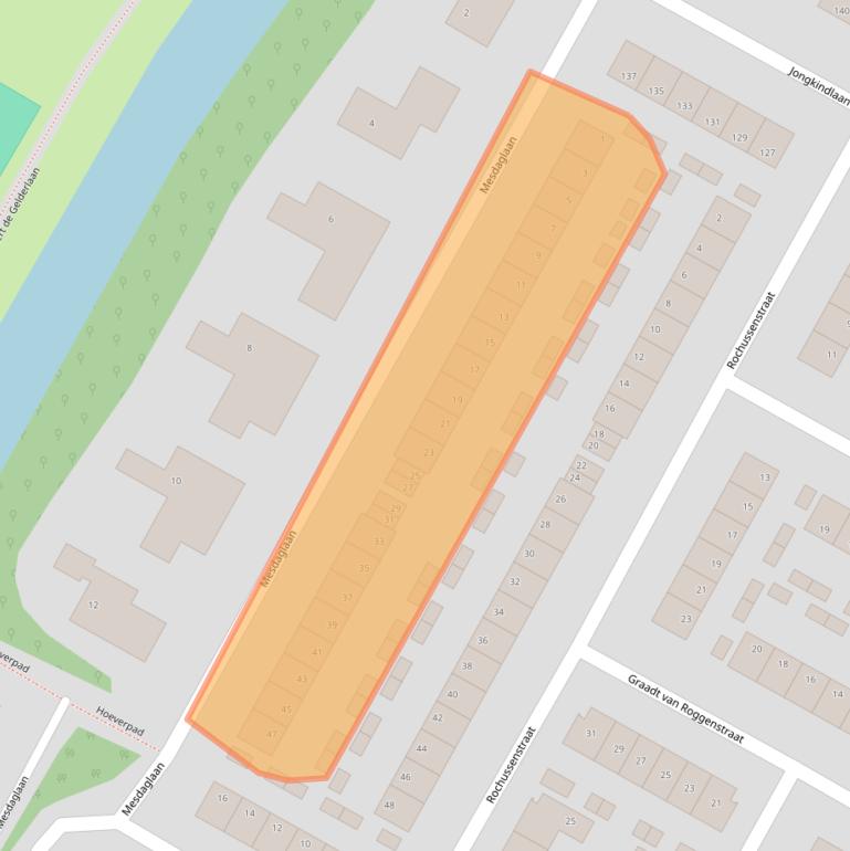 Kaart van postcodegebied 1816VA.