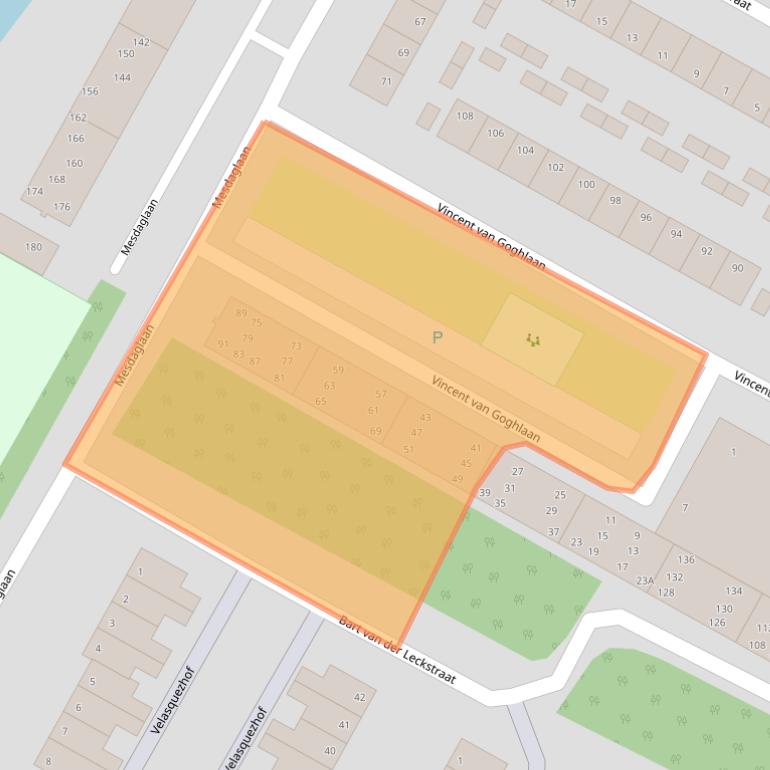 Kaart van postcodegebied 1816VN.