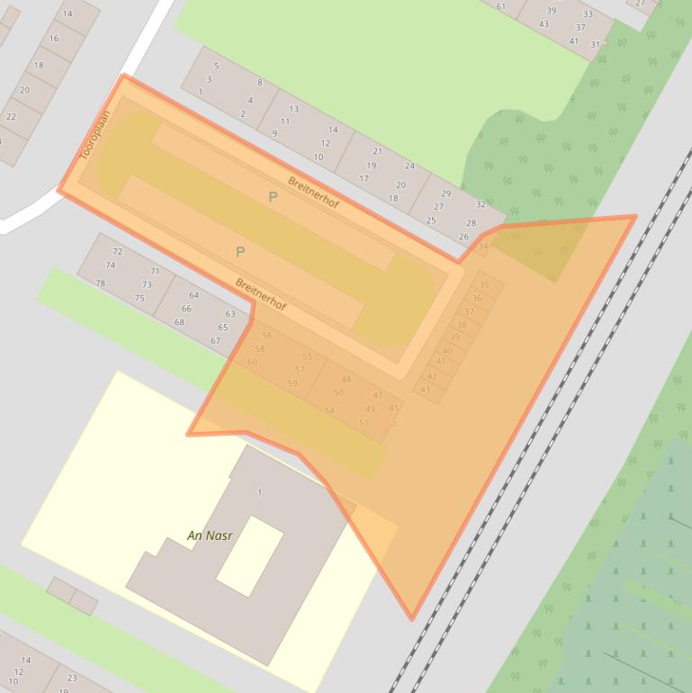 Kaart van postcodegebied 1816XE.