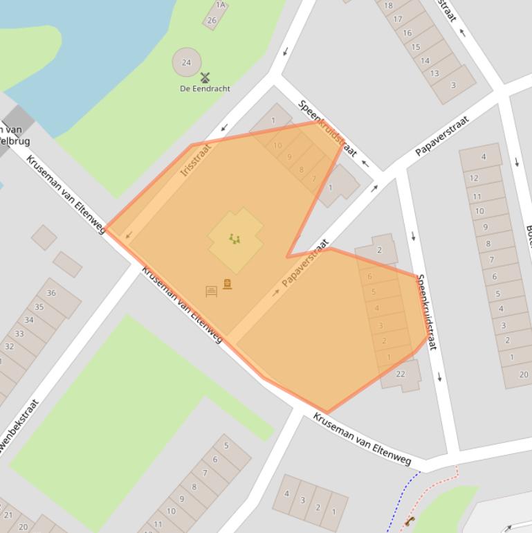 Kaart van postcodegebied 1817CN.