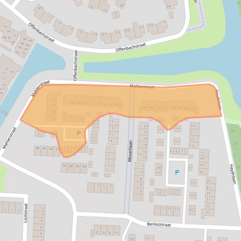 Kaart van postcodegebied 1817GV.