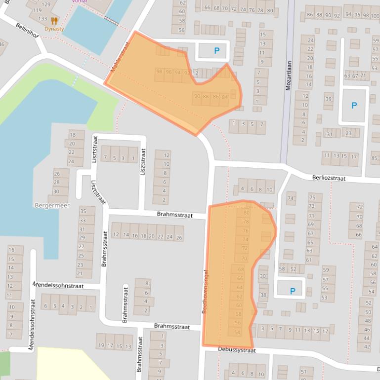 Kaart van postcodegebied 1817HL.