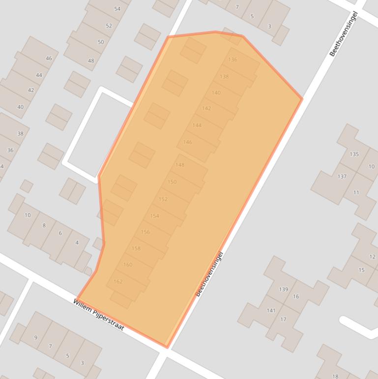 Kaart van postcodegebied 1817HN.