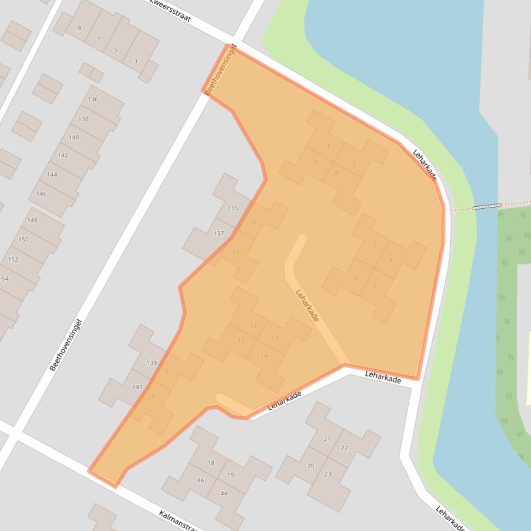 Kaart van postcodegebied 1817HS.