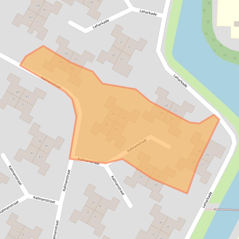 Kaart van postcodegebied 1817HZ.