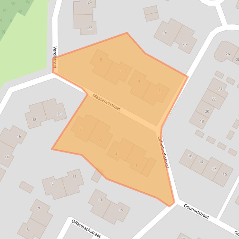 Kaart van postcodegebied 1817JJ.