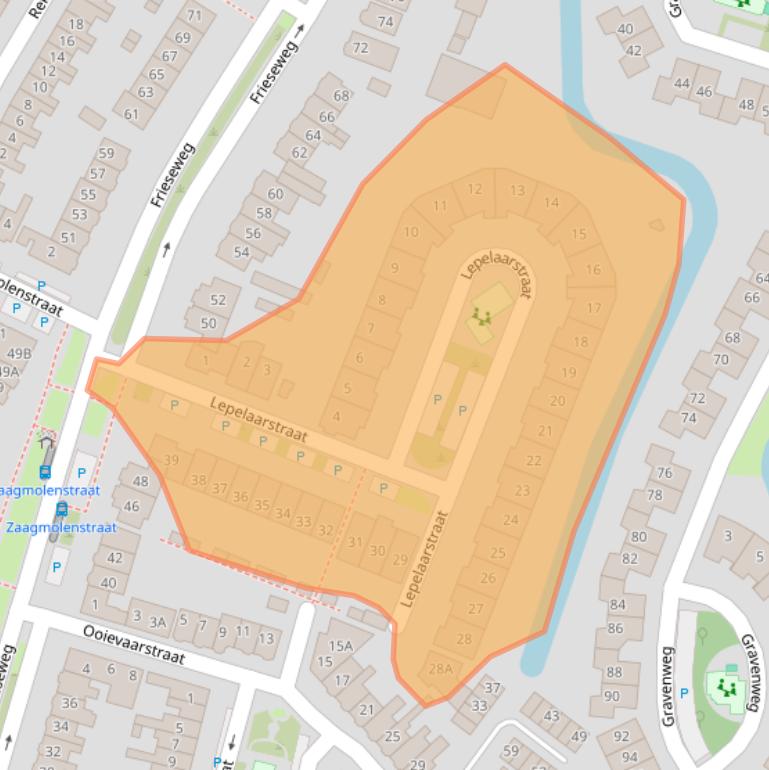 Kaart van postcodegebied 1823AT.
