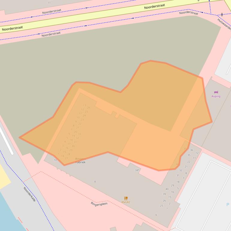 Kaart van postcodegebied 1823JC.