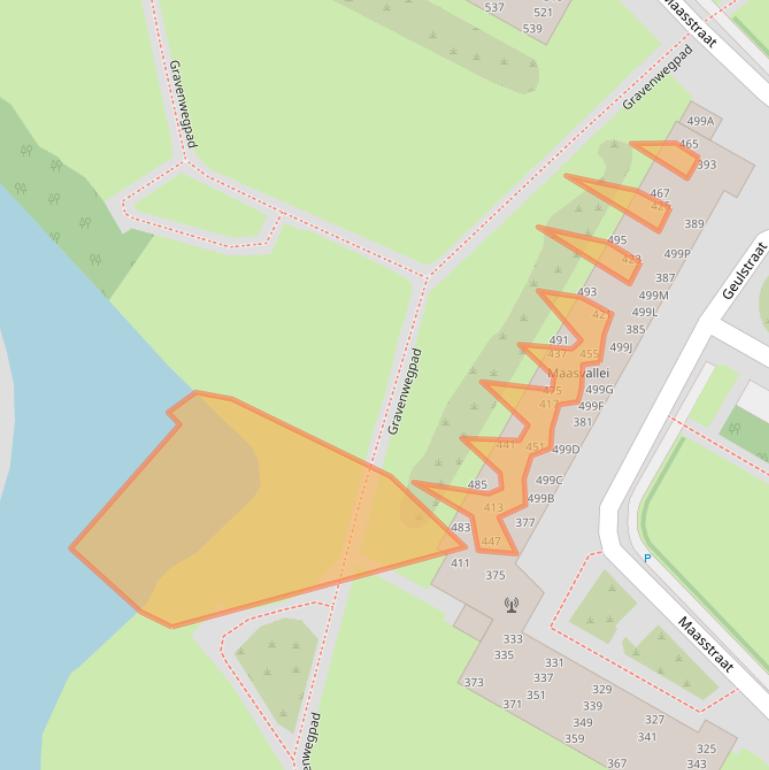 Kaart van postcodegebied 1823XP.