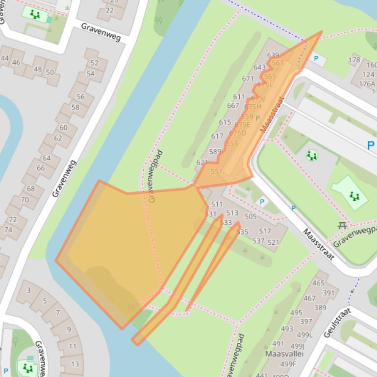 Kaart van postcodegebied 1823XT.