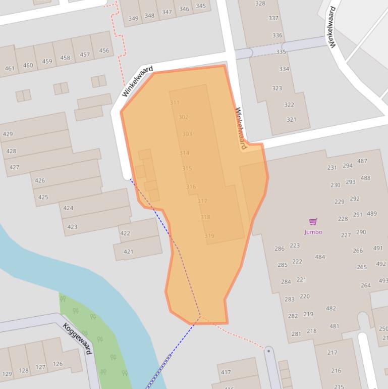 Kaart van postcodegebied 1824HR.