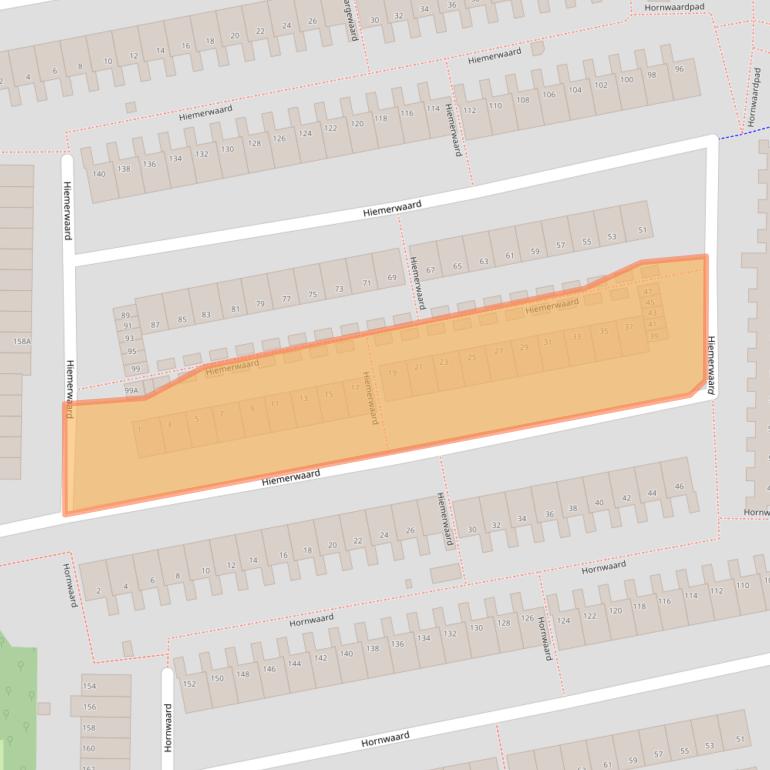 Kaart van postcodegebied 1824SL.