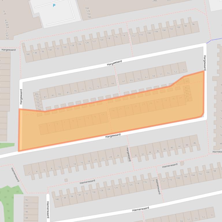 Kaart van postcodegebied 1824TA.