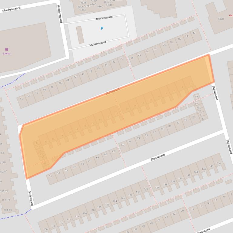 Kaart van postcodegebied 1824TH.