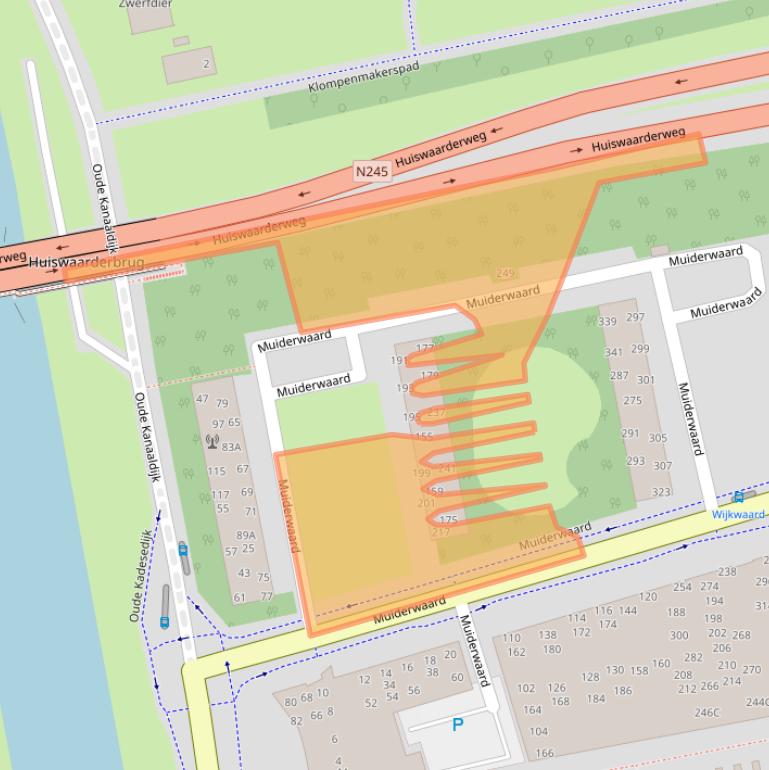 Kaart van postcodegebied 1824XE.
