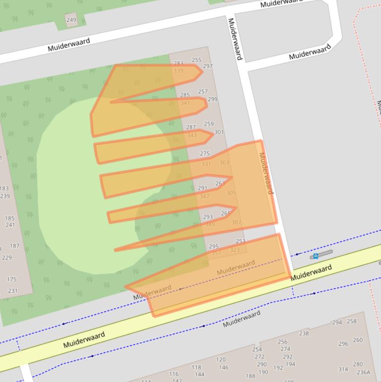 Kaart van postcodegebied 1824XH.