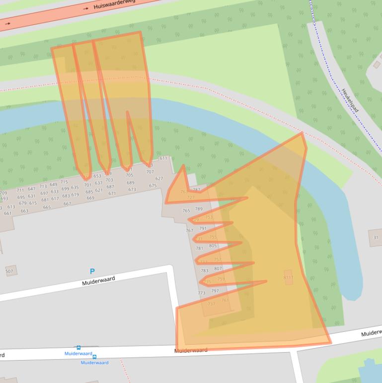 Kaart van postcodegebied 1824XR.