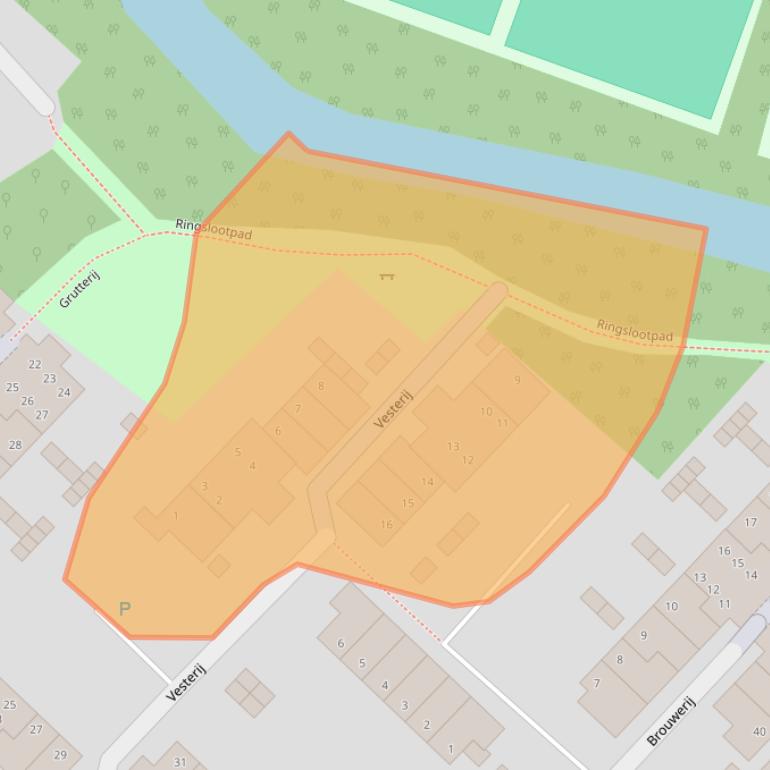 Kaart van postcodegebied 1825HL.