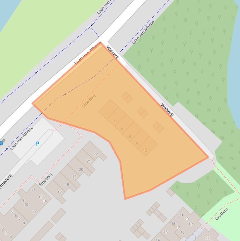 Kaart van postcodegebied 1825HT.