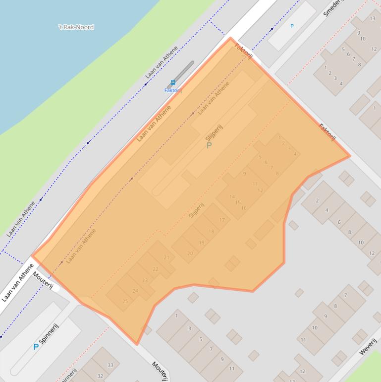 Kaart van postcodegebied 1825HW.