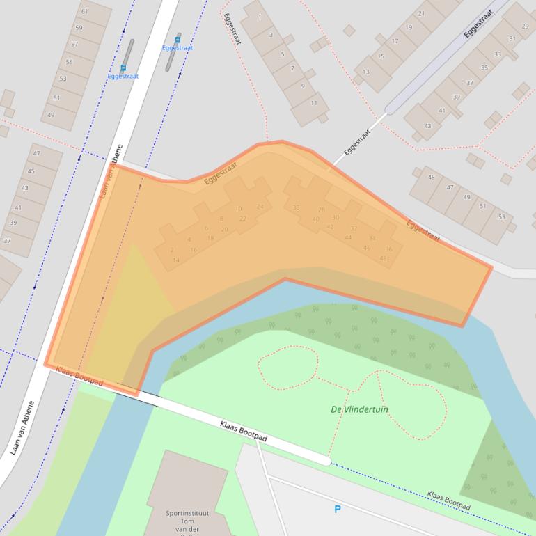 Kaart van postcodegebied 1825ME.