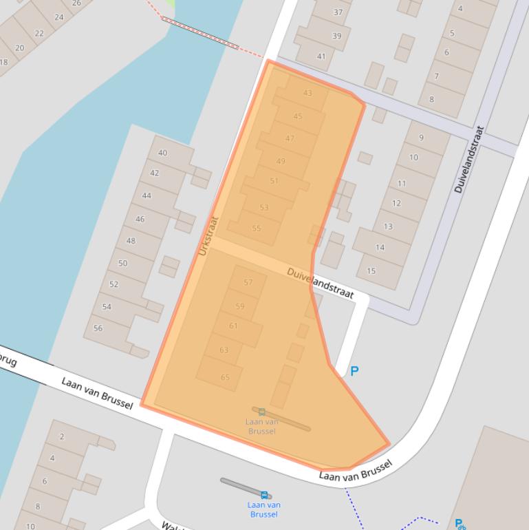 Kaart van postcodegebied 1825PL.