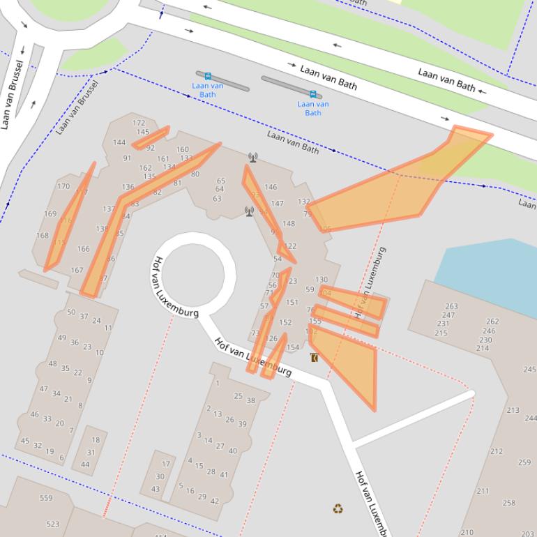 Kaart van postcodegebied 1825TD.