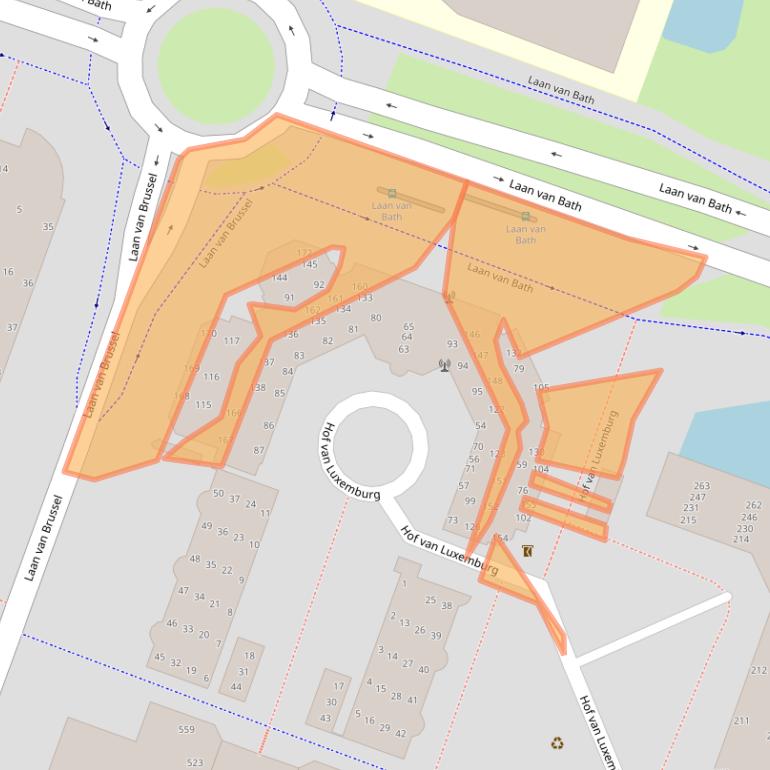 Kaart van postcodegebied 1825TG.