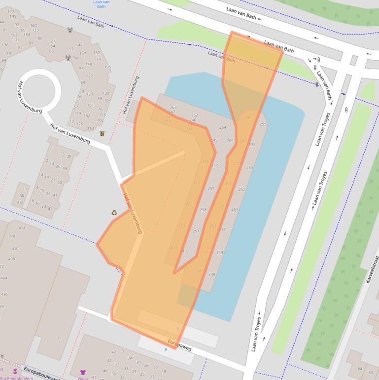 Kaart van postcodegebied 1825TJ.