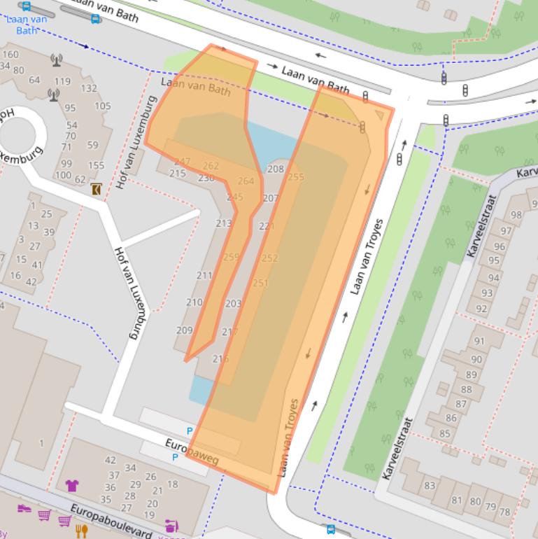 Kaart van postcodegebied 1825TK.