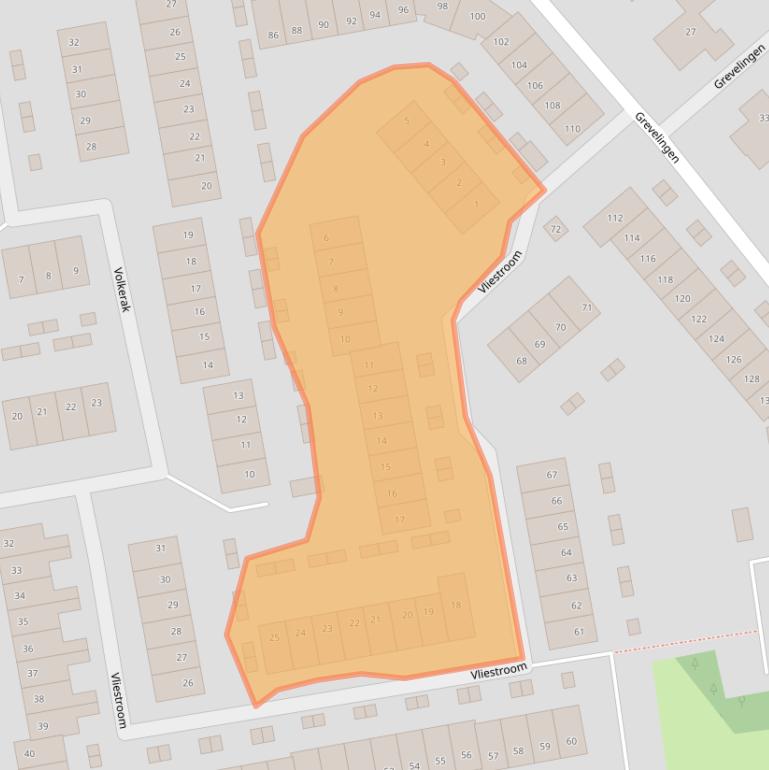 Kaart van postcodegebied 1826AH.