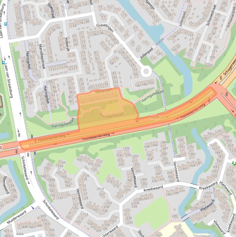 Kaart van postcodegebied 1826AK.