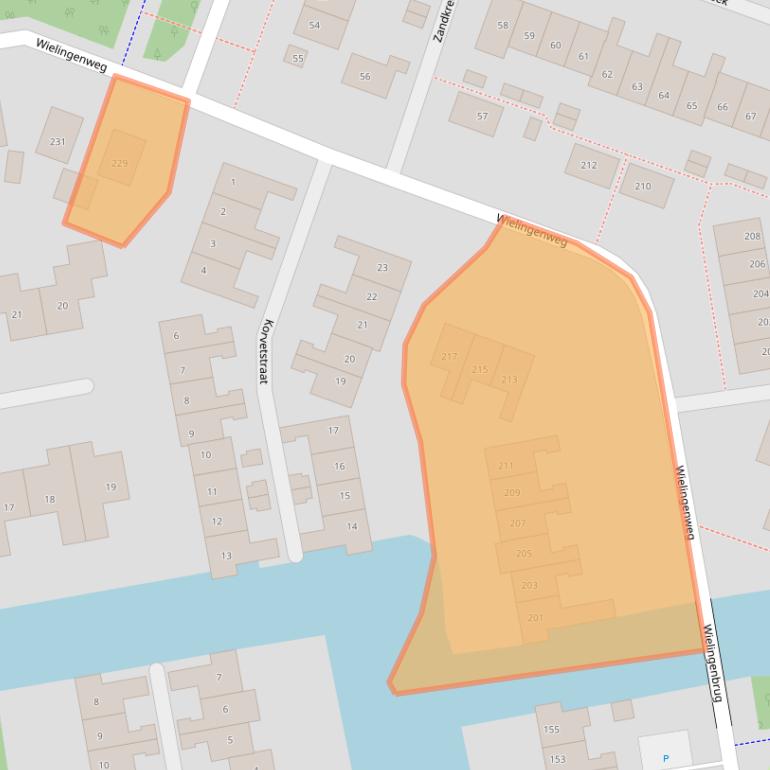 Kaart van postcodegebied 1826BJ.