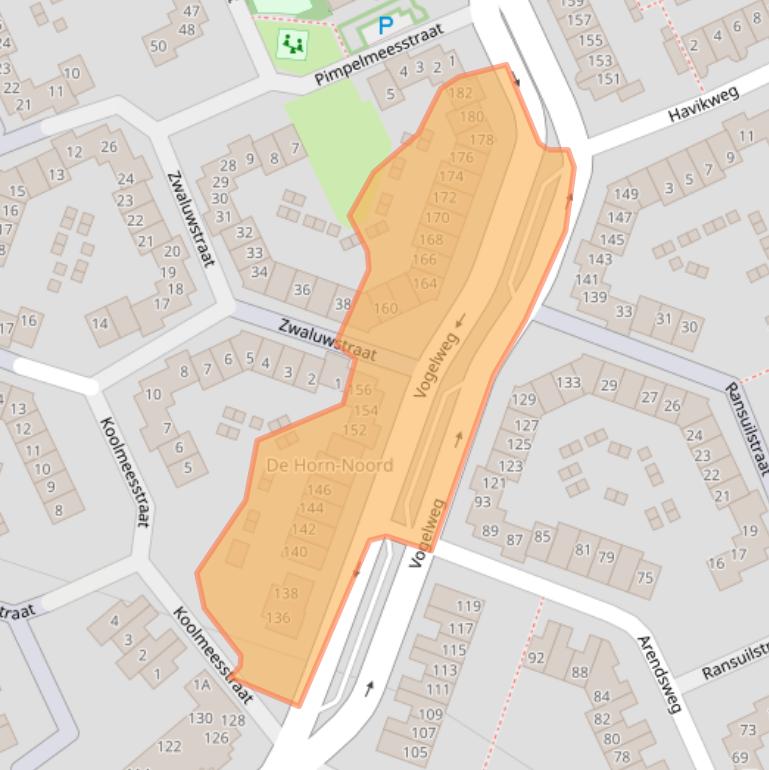 Kaart van postcodegebied 1826HE.