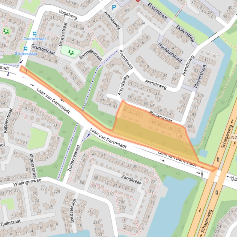 Kaart van postcodegebied 1826HT.