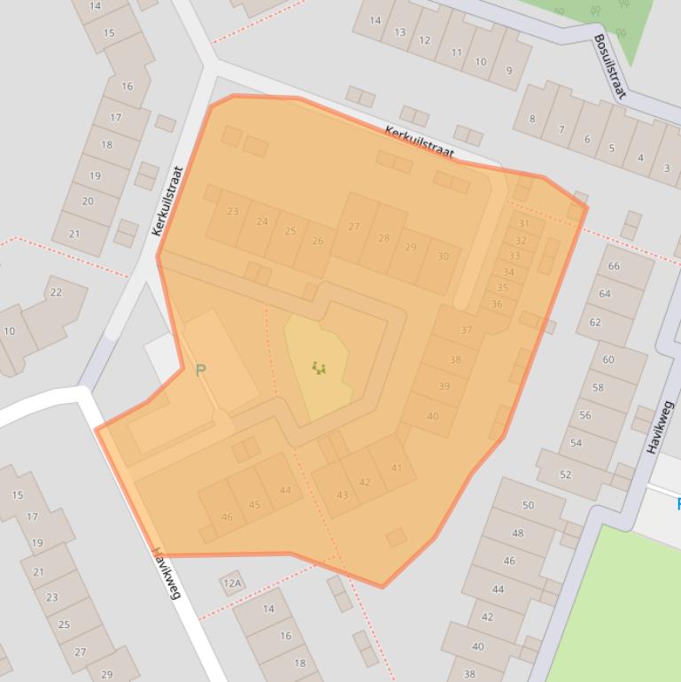 Kaart van postcodegebied 1826KB.