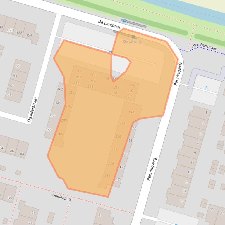 Kaart van postcodegebied 1827JL.