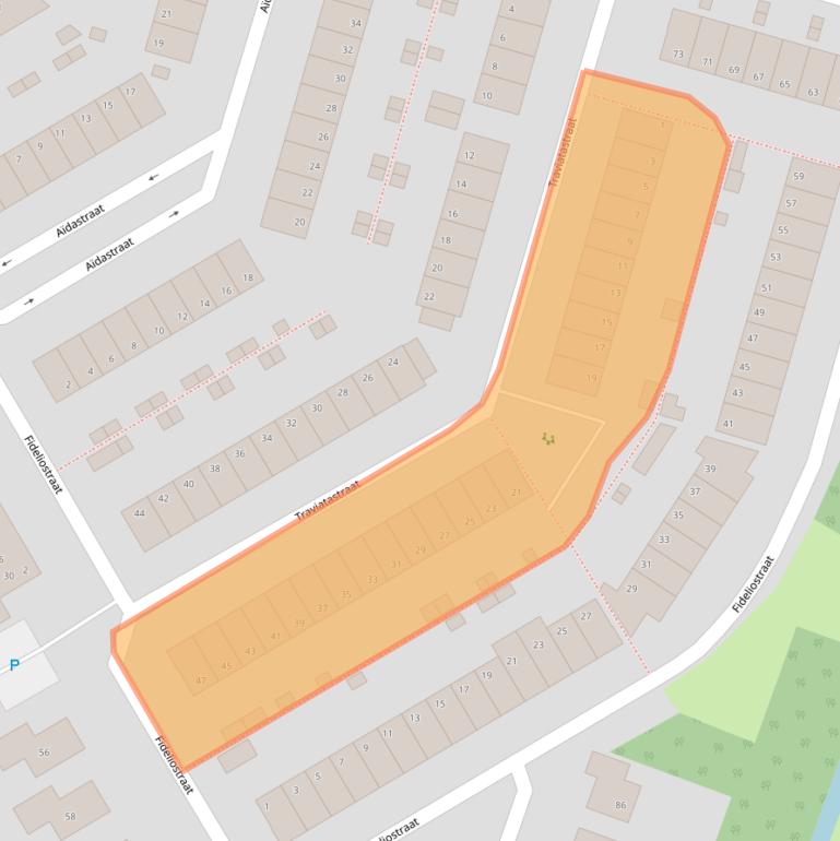 Kaart van postcodegebied 1827RJ.