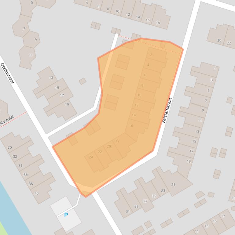 Kaart van postcodegebied 1827RR.