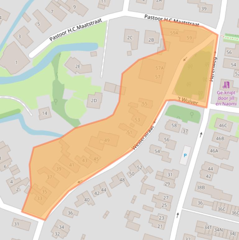 Kaart van postcodegebied 1829BM.