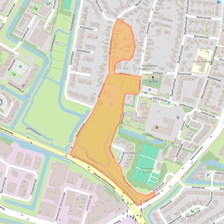 Kaart van postcodegebied 1829BN.