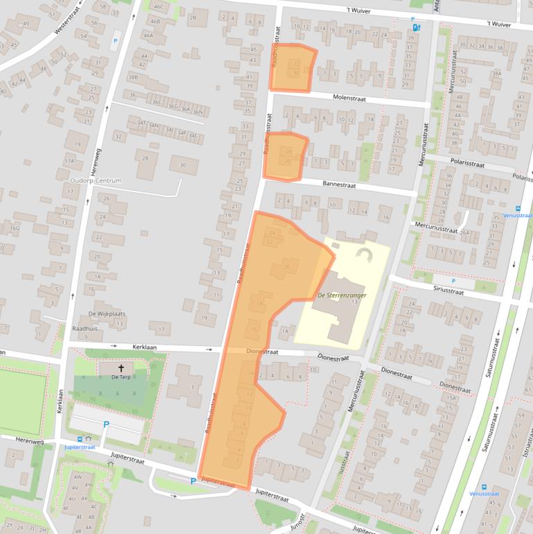 Kaart van postcodegebied 1829BV.