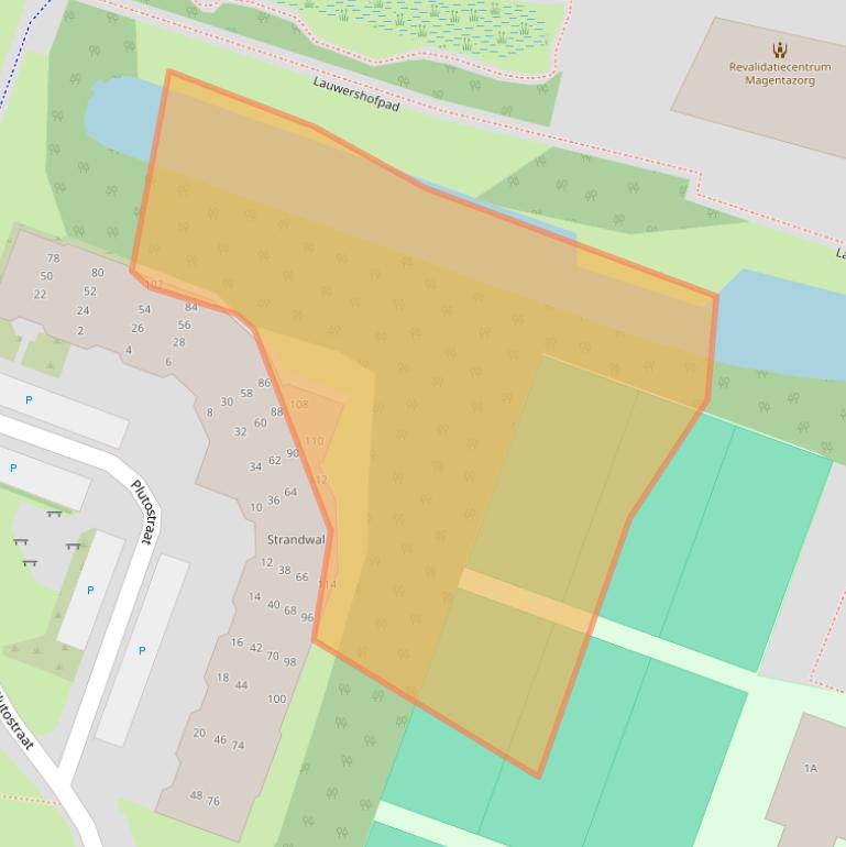Kaart van postcodegebied 1829DH.