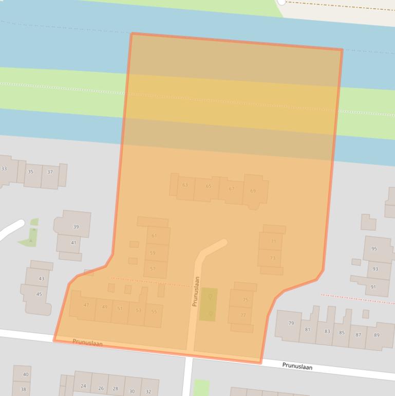 Kaart van postcodegebied 1829HT.