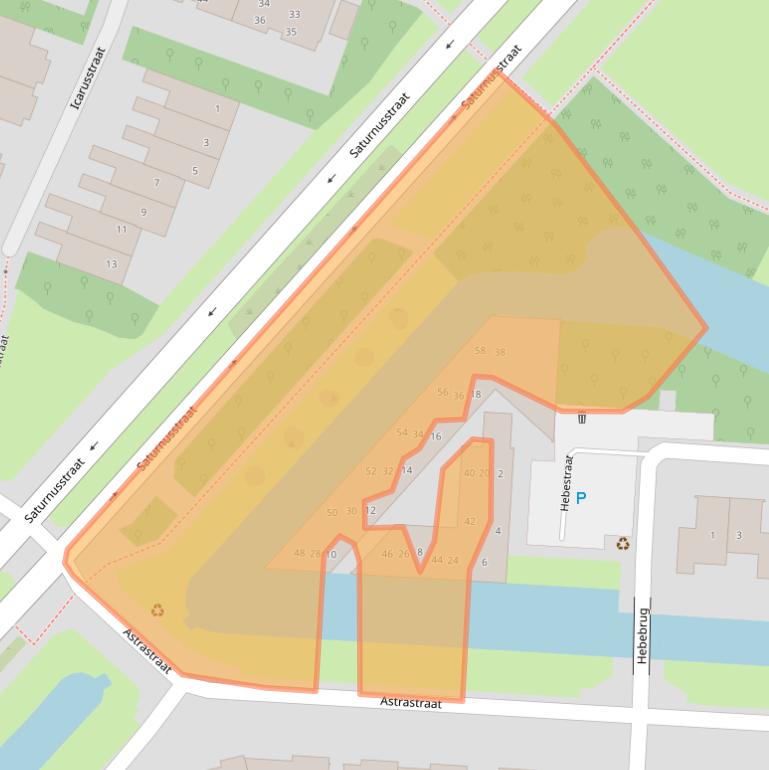 Kaart van postcodegebied 1829JG.