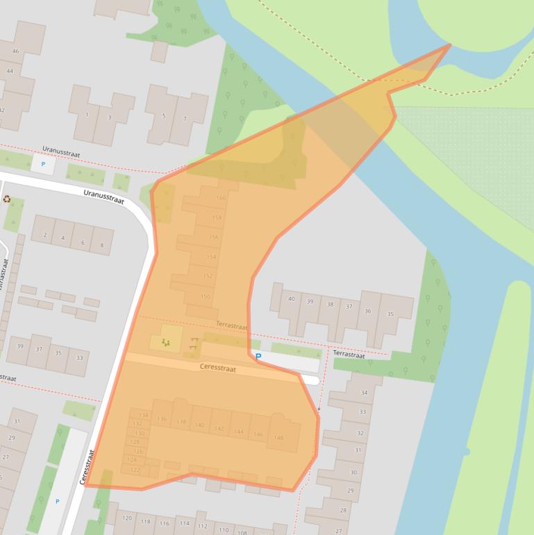 Kaart van postcodegebied 1829XK.